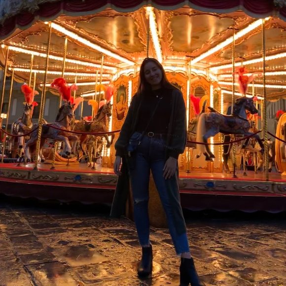 Long green spring duster cardigan (Odica Firenze) - Picture 1 of 3